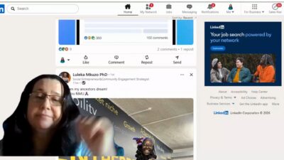 Pro Tip for LinkedIn Algorithm Settings Noleen Thompson LadyBugz