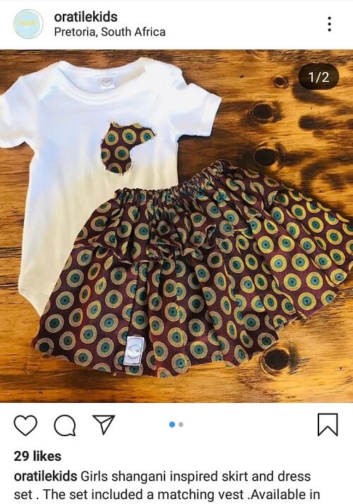 south african entrepreneurs oratile kids fashion business