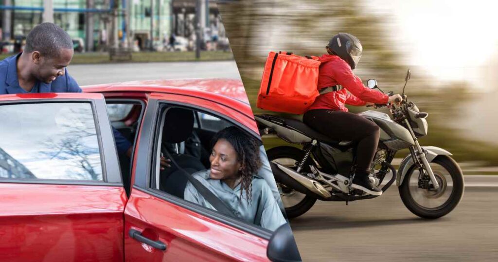 Scooter Delivery or E-hailing? How to Choose