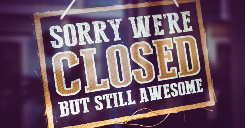 business continuity annual shutdown