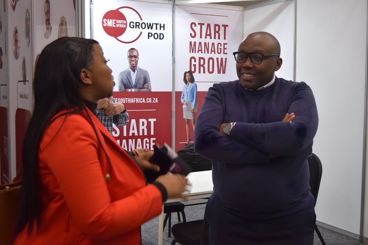 SME advice exhibition booth