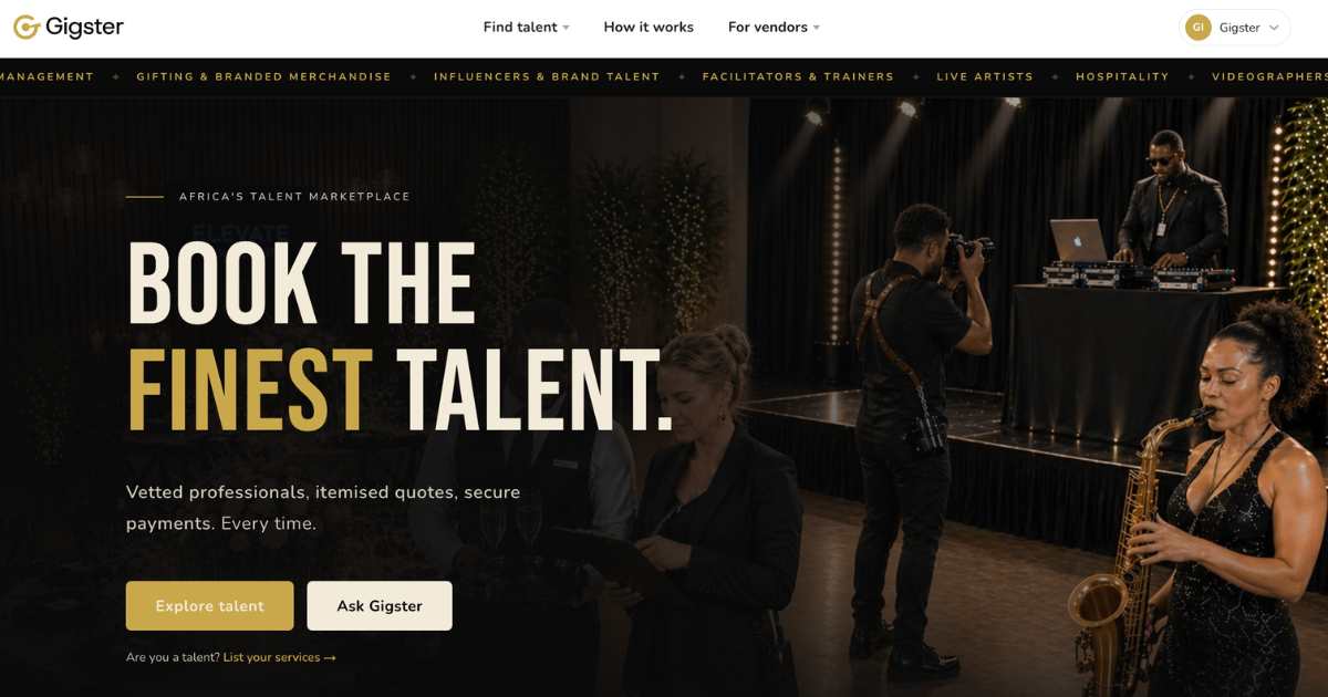 Gigster Returns as a Tech-Driven Marketplace for the Local Event Industry