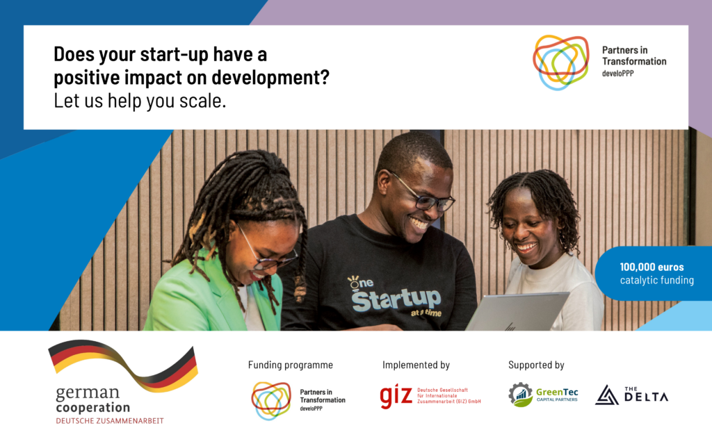 South African Start-ups Can Unlock €100K in Non-Dilutive Funding PLUS Scaling Support via develoPPP Ventures — Apply Now