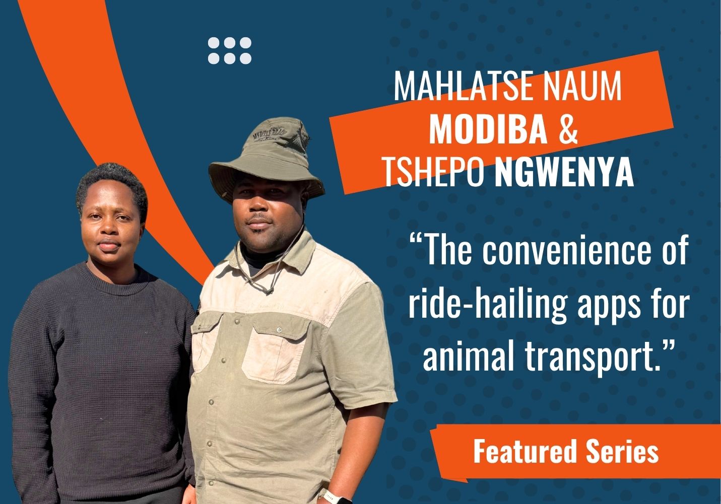 Mahlatse Naum Modiba and Tshepo Ngwenya