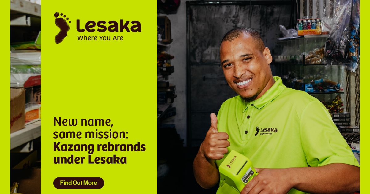 New Name, Same Nission: Kazang Rebrands Under Lesaka