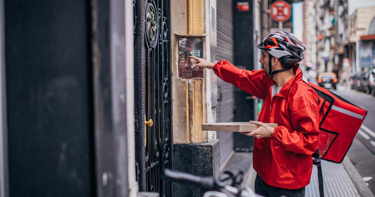 in-house or third-party delivery