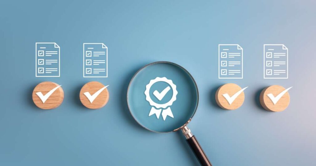 Quality assurance checklist for SMEs