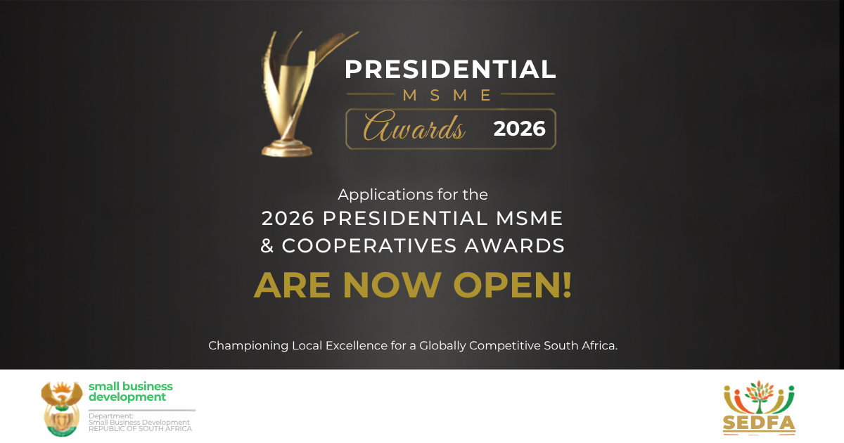 The Presidential MSME Awards Recognition for South Africa's Top Small Businesses