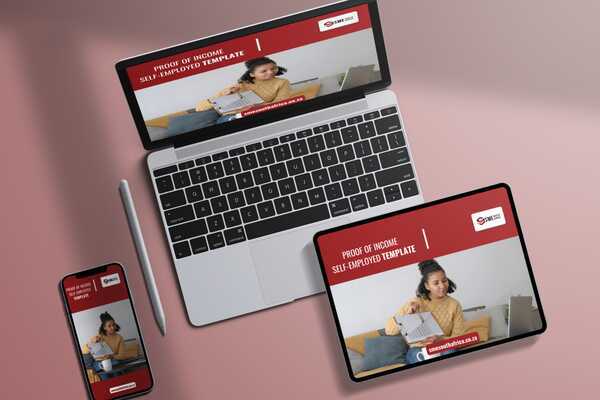 Proof of Income Template for Self-Employed Entrepreneurs